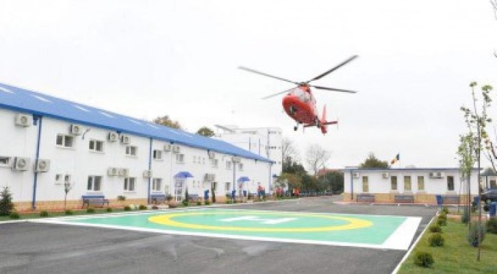 Cât timp este închis Podul Agigea, elicopterul SMURD ia locul ambulanţelor